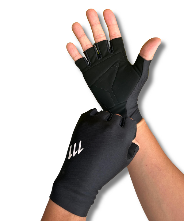 Guantes medio fondo black