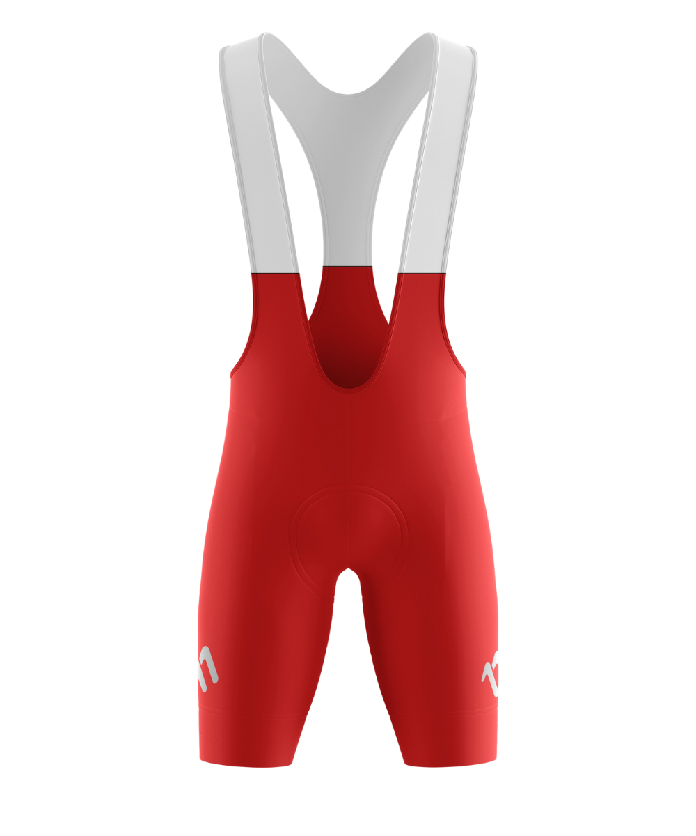 Bib short sin costuras cherry mujer