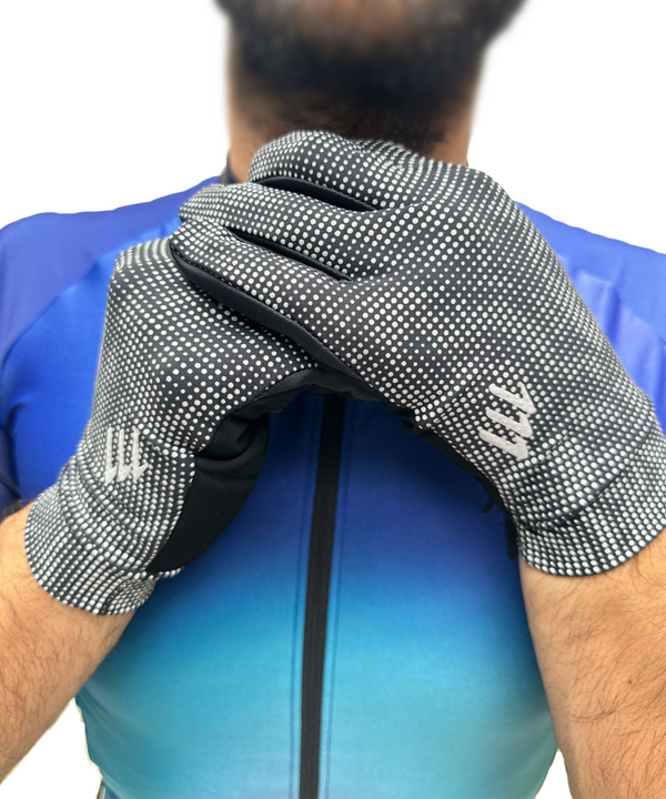 Guantes dedo completo gran fondo reflectivos