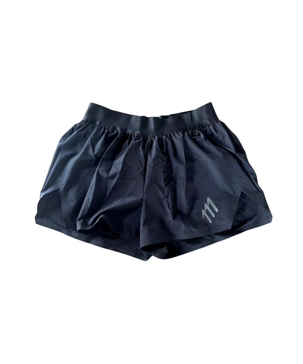 Pantaloneta de running elite negra hombre