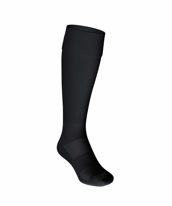 Long distance black cycling socks