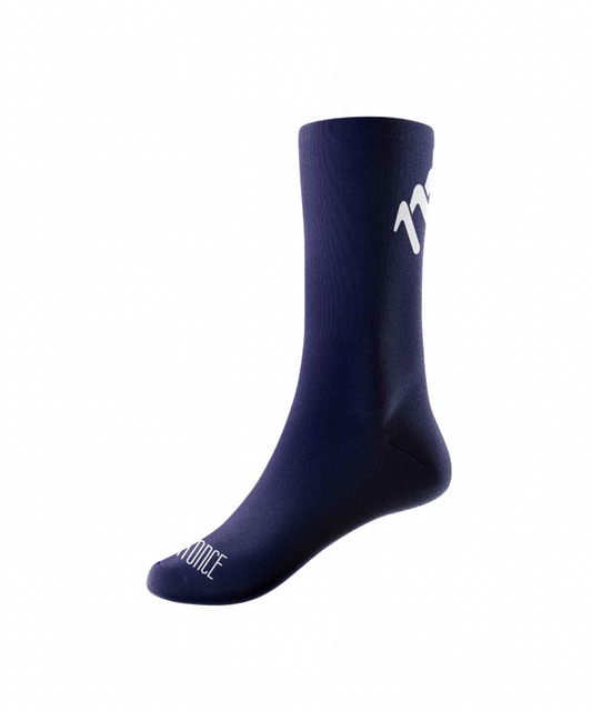 Long distance navy cycling socks