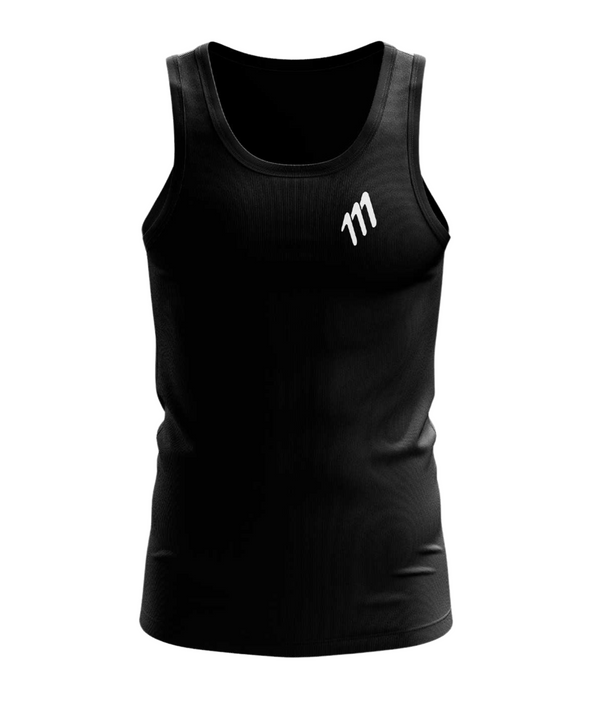 Running Tank Hombre Negro Microperforada