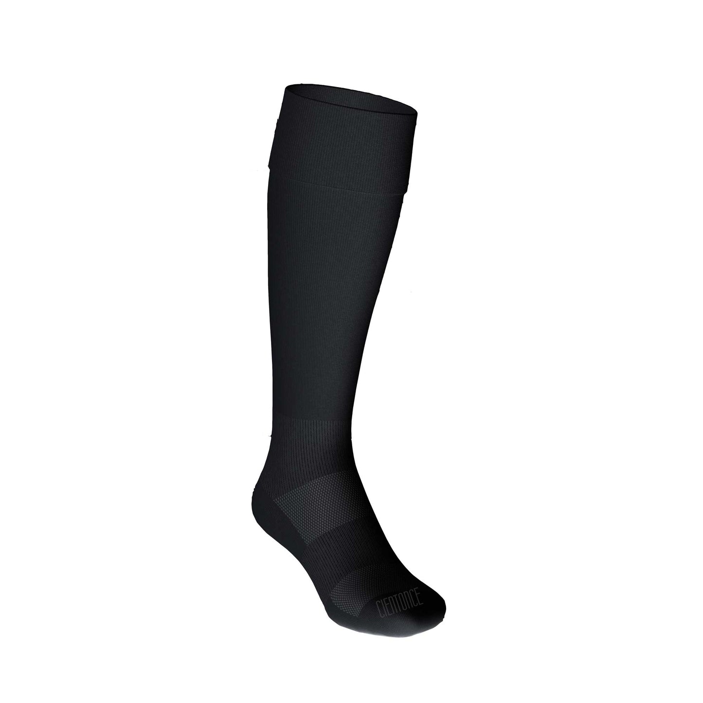 Long distance black cycling socks