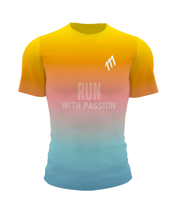 Running tee hombre amanecer