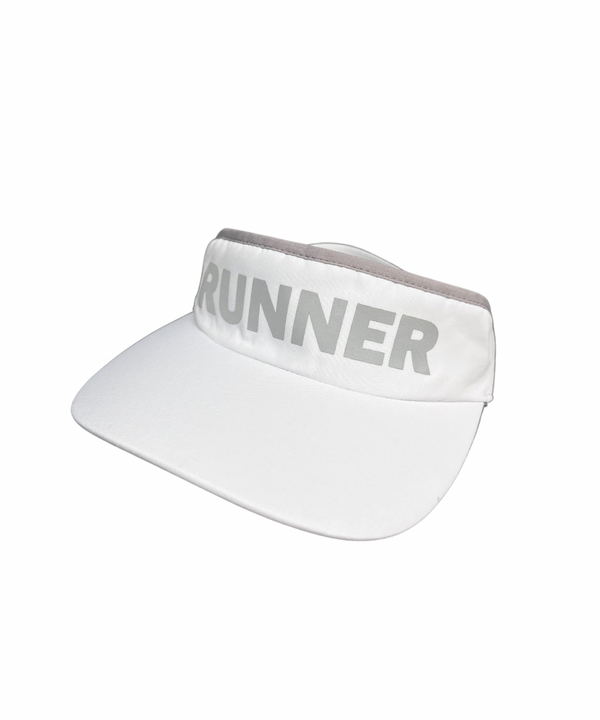 Visera de running blanca runner