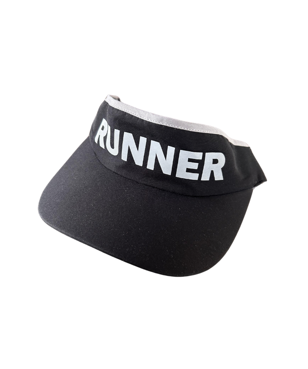 Visera de running negra runner