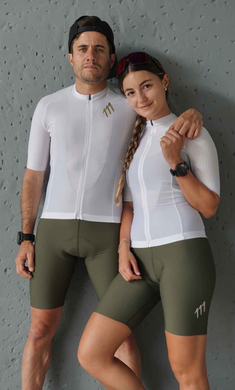 Green cycling hot sale bib shorts